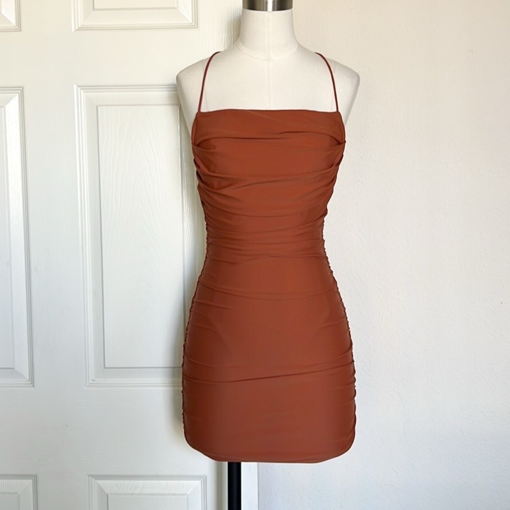 Superdown Revolve Sonora Cross Back Mini Dress - image 3